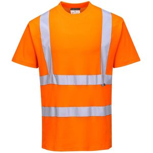 Katoen comfort T-shirt maat Medium, Orange