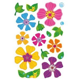 HERMA 15144 Stickers bloemen, 3D vleugels [10x]