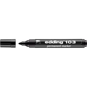 Viltstift edding 103 rond medium zwart [10x]