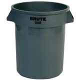 Rubbermaid afvalcontainer Brute, zonder deksel, 76 liter, grijs