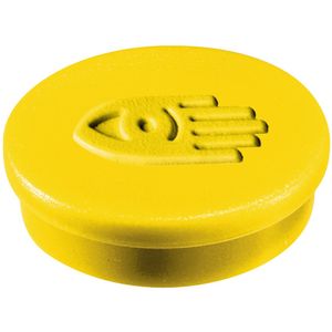 Legamaster magneet 30mm geel 10st