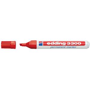 Viltstift edding 3300 schuin 1-5mm rood [10x]