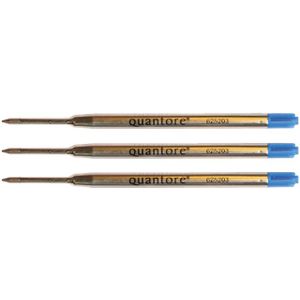 Balpenvulling Quantore blauw medium [12x]