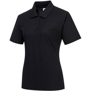 Naples Dames Poloshirt maat XSmall, Black