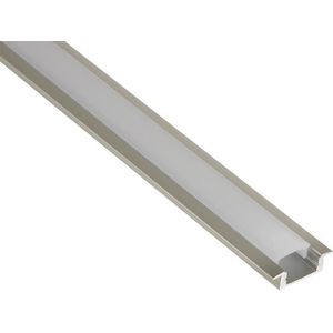 ALUMINIUM PROFIEL VOOR LEDSTRIPS - VOOR INBOUW - HOOGTE 7mm- 2m