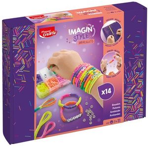 Armbandjesset Maped Creativ Imagin'Style neon 14-delig assorti