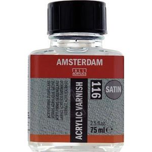 Amsterdam acrylvernis zijdeglans, flesje van 75 ml