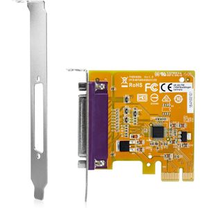 HP - PCIe x1 Parallelle Uitbreidingskaart - Voor Randapparatuur - Eenvoudige Installatie