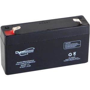 LOOD-ZUUR-ACCU 6 V - 1.3 Ah 98 x 25 x 56 mm