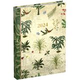 Agenda 2024 Lannoo pocket Botanic 7dagen/2pagina's 90x130 groen