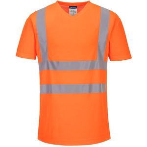 Portwest - S179 - T-shirt - Oranje - V-hals - 4XL