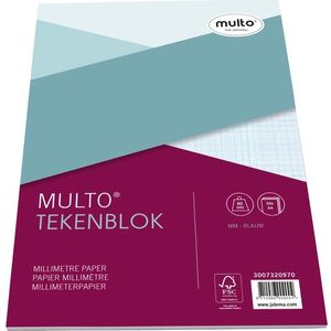 Millimeterblok Multo A4 80 grams 50 vel [10x]