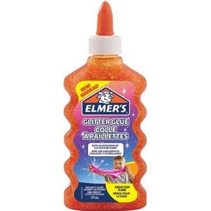 Elmer's glitterlijm, flacon van 177 ml, oranje