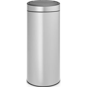 Brabantia Touch Bin Prullenbak - 30 liter - Metallic Grey