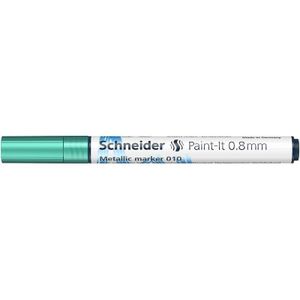 Metallic marker Schneider Paint-it 010 0.8mm groen metallic [5x]