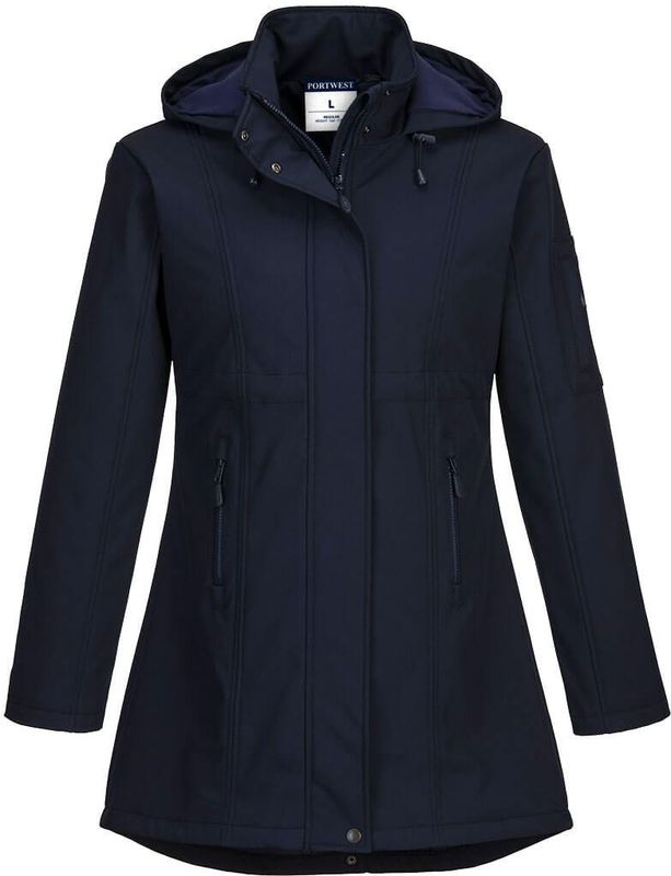 Portwest - Carla Softshell Jack - Marine - Dames - 3L