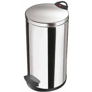 Pedaalemmer Hailo t2 20 l, hoogte: 59,5 cm, inox