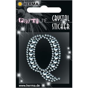 Crystal stickers Q [3x]