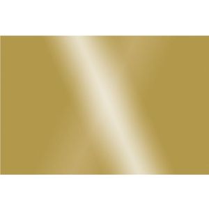 tekenpapier Folia 50x70cm 130gr pak a 25 vel goud zijdeglans