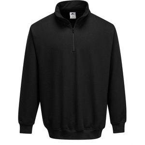 Sorrento Sweatshirt met rits maat XL, Black