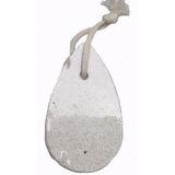 *puimsteen naturel Clauss  met touw. Microban. Voor  voeten. met water gebruiken. [5x]