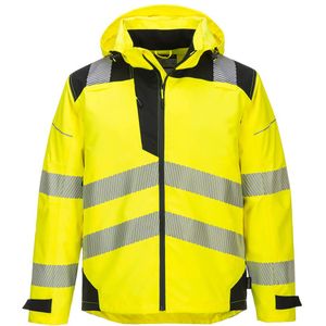 Portwest - PW3 Hi-Vis Extreme - Regenjack - Geel/Zwart