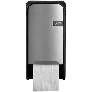 Toiletpapierdispenser QuartzLine Q1 doprol duo zilver 441091