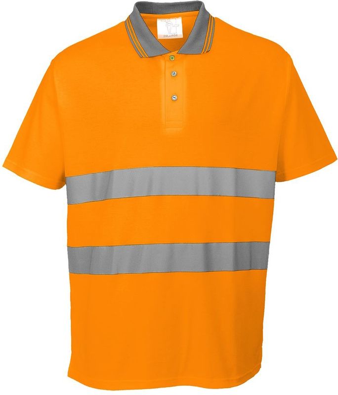Portwest - Katoen Comfort Poloshirt - Oranje - S171