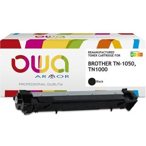 Toner OWA alternatief tbv Brother TN-1050 zwart jumbo