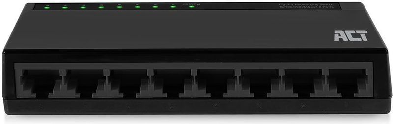 ACT AC4448 netwerk-switch Unmanaged Gigabit Ethernet (10/100/1000) Zwart