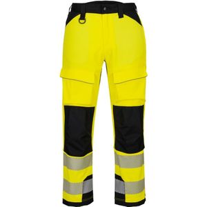 PW3 Hi-Vis Harnas broek maat 28, Yellow/Black