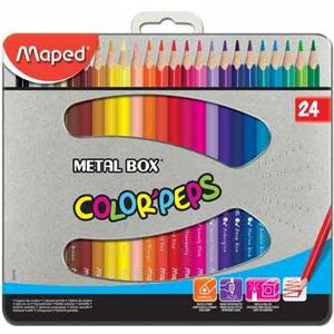 Kleurpotlood Maped driehoekig color\'peps 24 potloden
