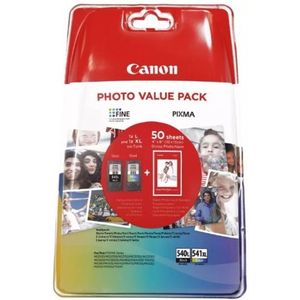 Inktcartridge Canon PG-540L CL-541XL zw kl papier