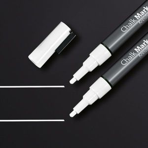 krijtmarker Sigel 1-2mm afwasbaar 2 stuks wit