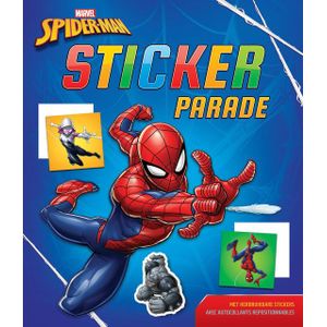 Kleur-en stickerboek Deltas Stickerparade Marvel Spider-man