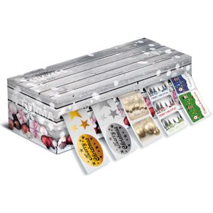 Herma 15130 Kerststicker op rol, dispenser box 1.000 stickers, set 1