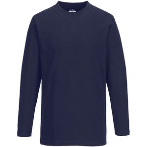 Portwest - B196 - T-shirt met Lange Mouw - Marine
