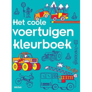 Kleurboek Deltas Het coole voertuigen kleurboek