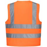 Hi-Vis Junior Vest maat Small, Orange