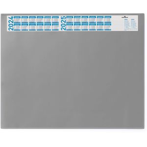 Schrijfonderlegger 650x520 mm met jaarkalender en transparante cover