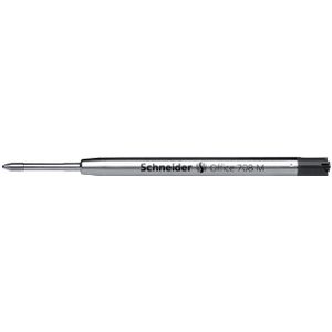 Balpenvulling Schneider 7081 Jumbo tbv Parker medium zwart [10x]