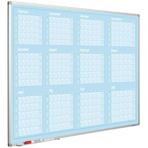 Jaarplanner blauw, Softline profiel, Jan- Dec, NL