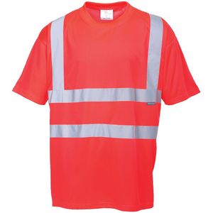 Hi-Vis T-Shirt maat XL, Red