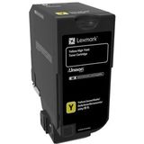 Lexmark CS725 tonercartridge 1 stuk(s) Origineel Geel