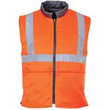 Portwest - Hi-Vis Omkeerbare Bodywarmer RT44 - Oranje