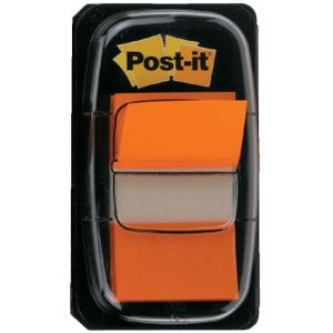 Indextabs 3M Post-it 680 25.4x43.2mm oranje