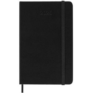 Agenda 2025 Moleskine 12M Planner Weekly 7dagen/2paginas pocket hc black