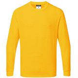 Anti-statisch ESD T-Shirt Lange Mouw maat L, "Deep Yellow"