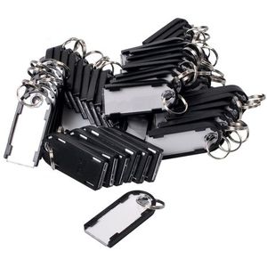 Sleutellabel Pavo magnetisch 50 stuks zwart