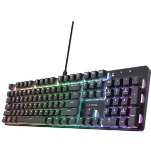 Trust - GXT 871 Zora - Mechanisch Gaming Toetsenbord - Bedraad - Azerty